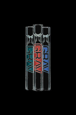 Grav Labs 9mm Clear Glass Taster - Pack of 10