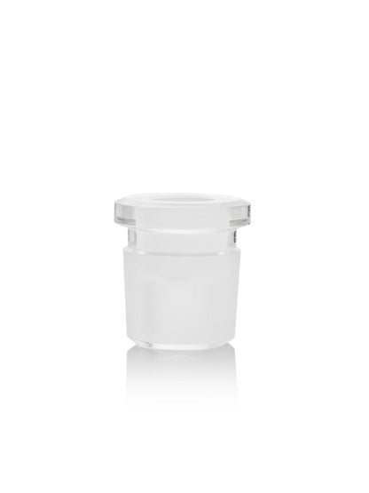 White silicone storage container with airtight lid.
