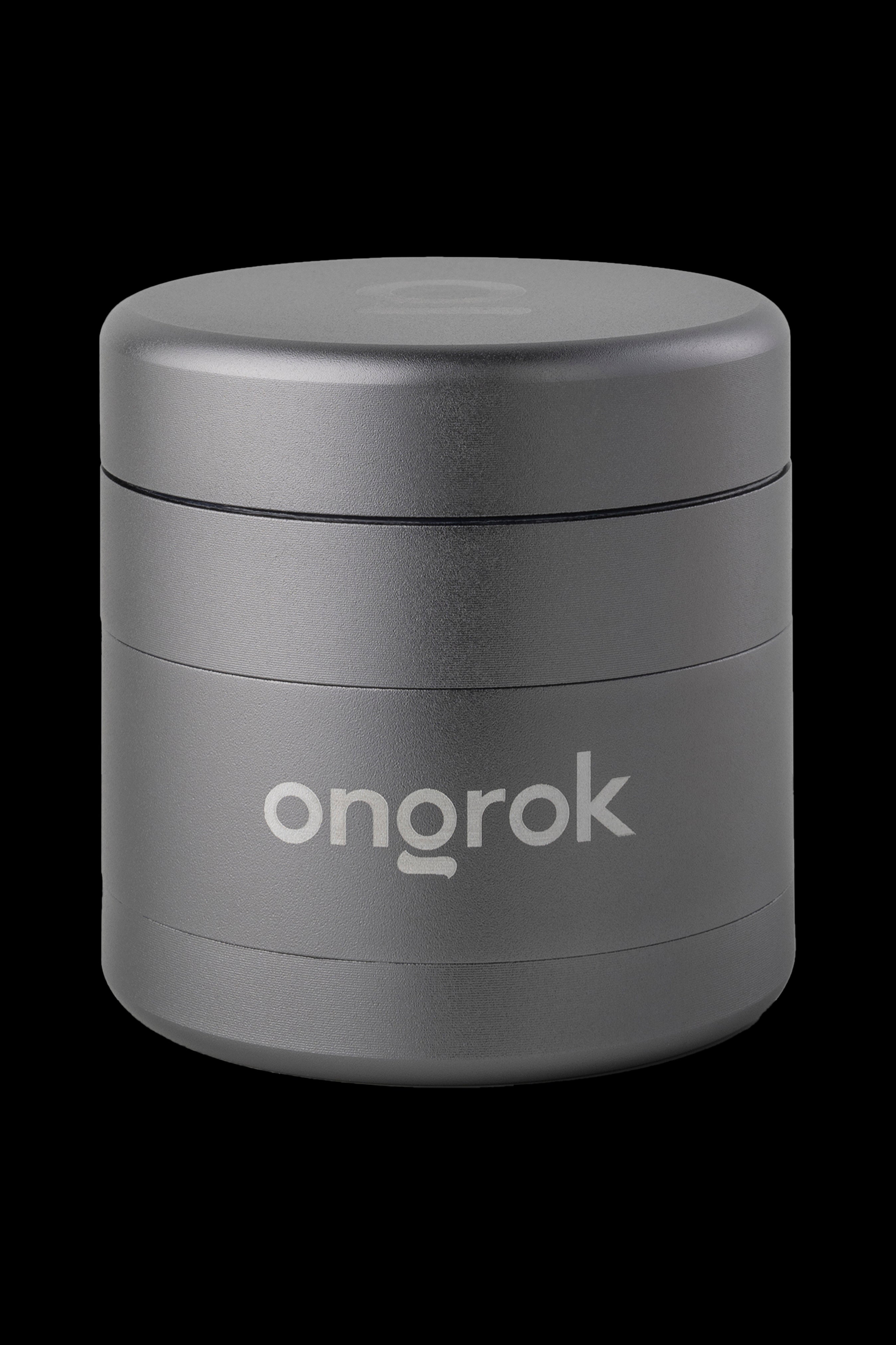 Black Odor-Proof Jar with “ongrok” logo, likely for cannabis storage.