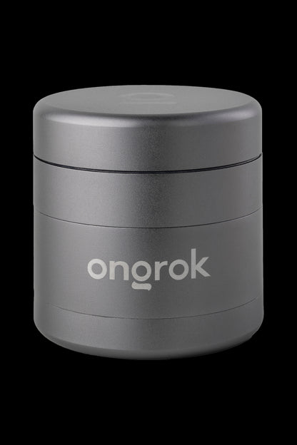 Black Odor-Proof Jar with “ongrok” logo, likely for cannabis storage.