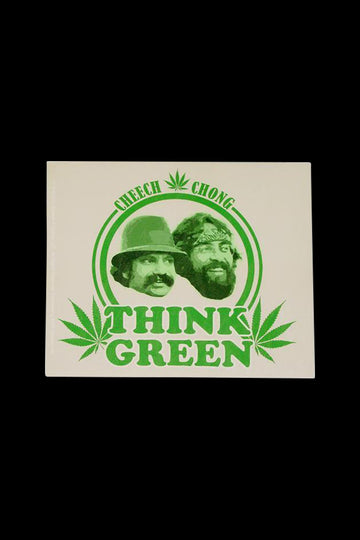 Cheech & Chong "Think Green" Sticker