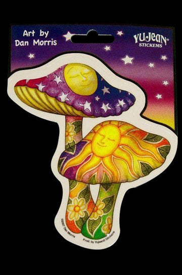 Dan Morris "Mushrooms" Sticker