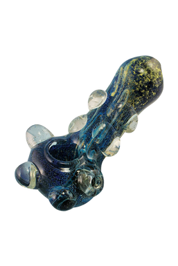 The "Cosmic Marble" Heavy Glass Pipe