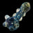 The "Cosmic Marble" Heavy Glass Pipe
