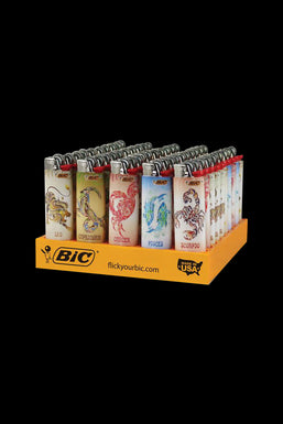 Bic Lighter - Assorted Astrology Designs - Bulk 50 Pack