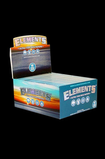 Elements Kingsize Ultra Thin Rolling Papers - 50 Pack
