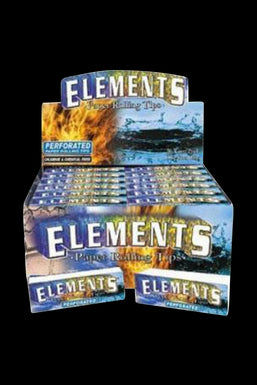 Elements Perforated Paper Rolling Filter Tips - 50 Pack