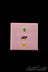 Love Patience Pain 1.5" Square Pin - Smoke Cartel Artist Series - - Love Patience Pain 1.5" Square Pin