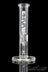 Grav Labs 8&quot; Flare Water Pipe with Fixed Downstem - Grav Labs - - Grav Labs 8&quot; Flare Straight Tube with Fixed Downstem