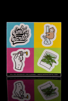 Smoke Cartel 4x4 Sticker Pack