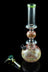 &quot;The Orchid&quot; Fume Worked Glass Bong with Dots - &quot;The Orchid&quot; Fume Worked Glass Bong with Dots