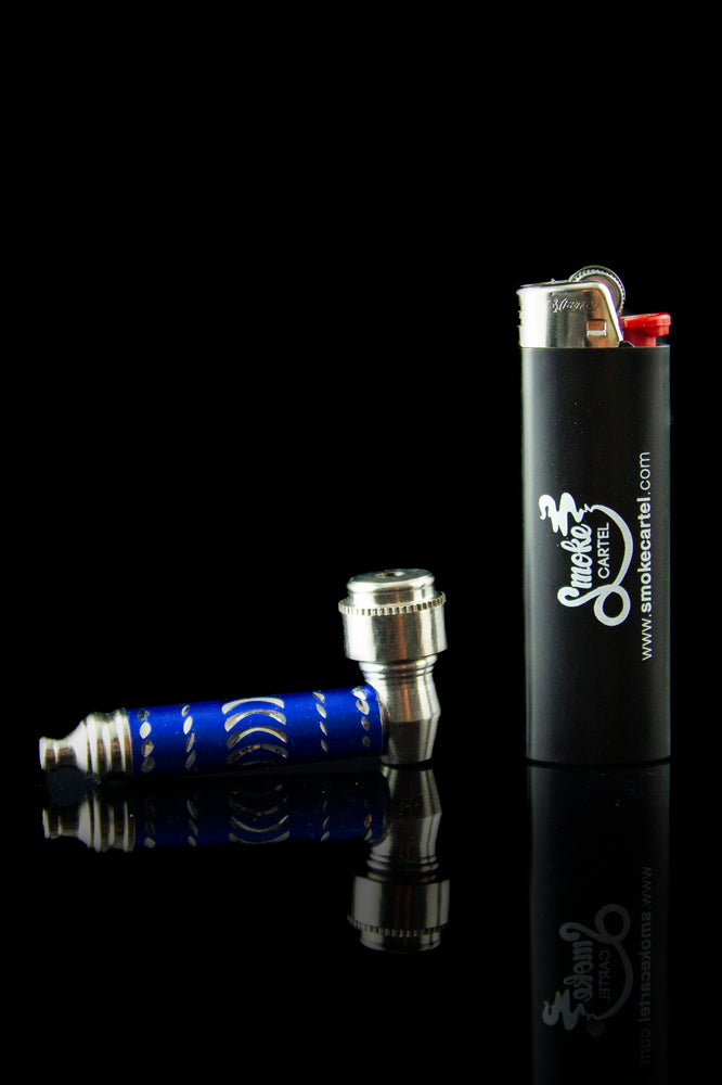 Metal Weed Pipe With Cap