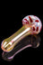 Gold Fumed Dot Spoon Pipe - Gold Fumed Dot Spoon Pipe