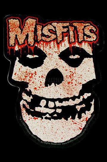 The Misfits Bloody Skull Sticker