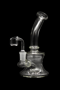 Bent Neck Travel Size Rig with Banger and Bowl