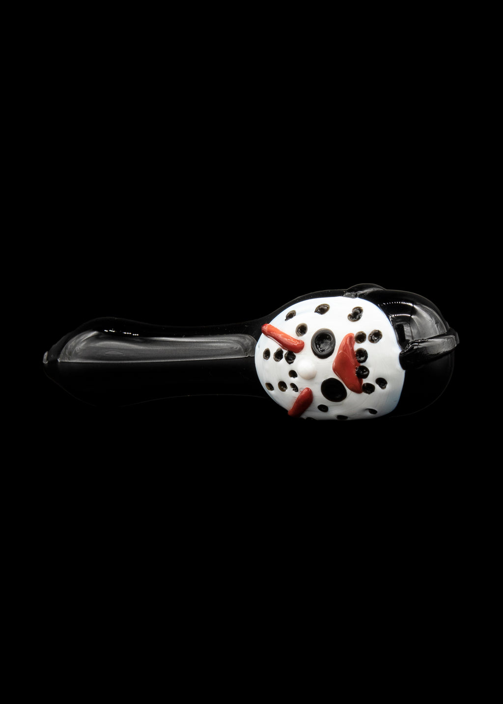 LA Pipes Hockey Mask Horror Hand Pipe - Jason, image size:1024x1433