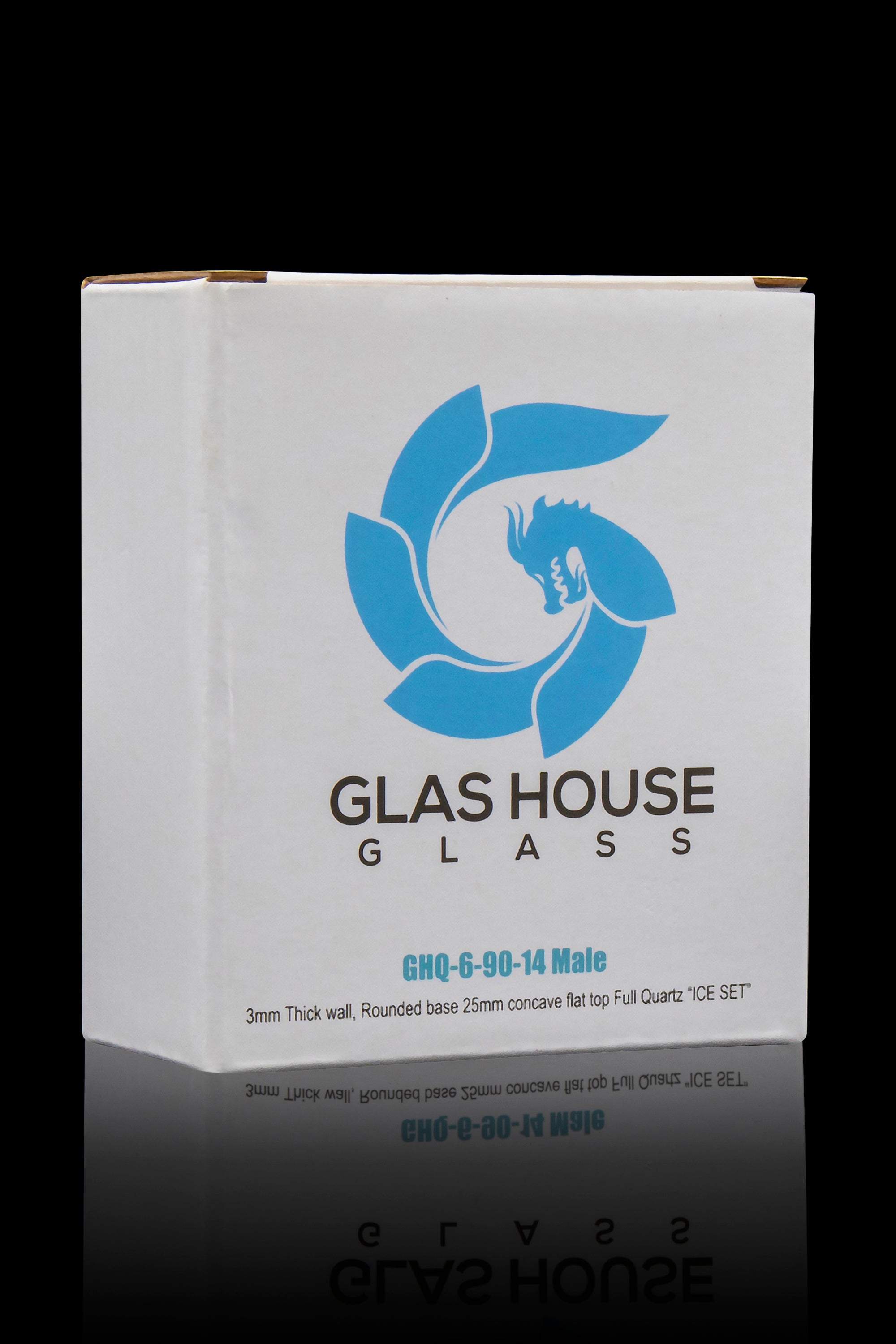 Glas House Glass quartz banger packaging.