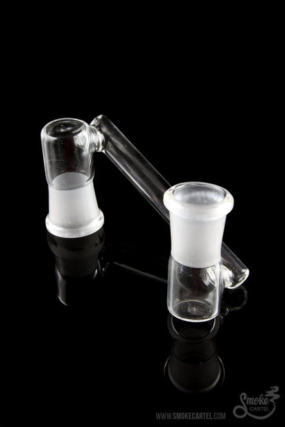 18.8mm-18.8mm - Sleek And Simple Female To Female Drop Down - Glassheads - 
