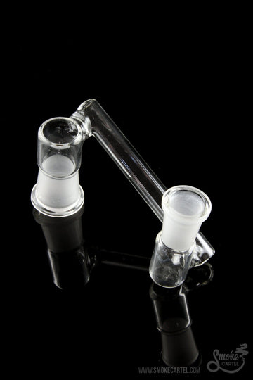 14.5mm-18.8mm - Sleek And Simple Female To Female Drop Down - Glassheads - - Sleek And Simple Female To Female Drop Down