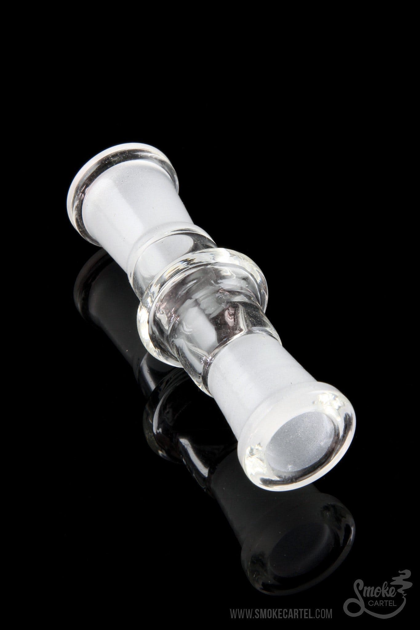 10mm-10mm - Sleek And Simple Female To Female Adapter - Smoke Cartel - 