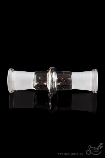 10mm-10mm - Sleek And Simple Female To Female Adapter - Smoke Cartel - 
