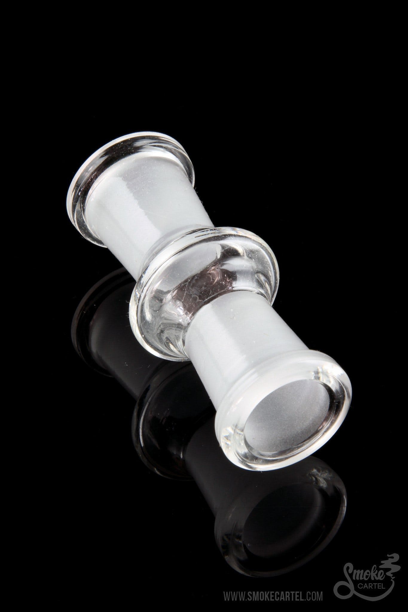 14.5mm-14.5mm - Sleek And Simple Female To Female Adapter - Smoke Cartel - 