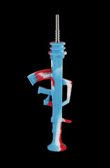 AK47 Silicone Dab Straw Collector with Titanium Tip - Dab Rigs