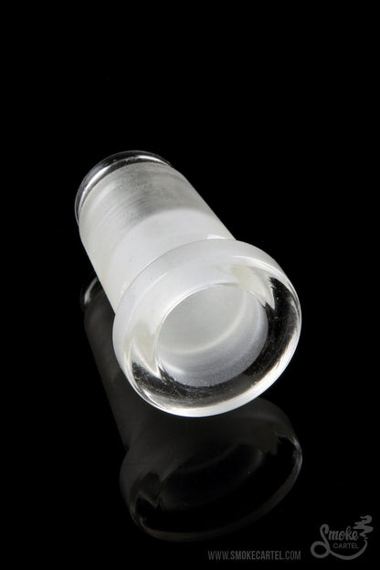 18.8mm Male - 14.5mm Female - Sleek And Simple Male To Female Adapter - Smoke Cartel - 