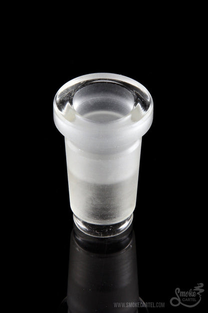 18.8mm Male - 14.5mm Female - Sleek And Simple Male To Female Adapter - Smoke Cartel - 