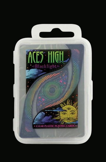 Aces High Blacklight Inspired Playing Cards - Bulk 6 Pack