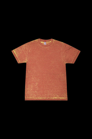 Large - Acid Wash "Rust Red" Short Sleeve T-shirt