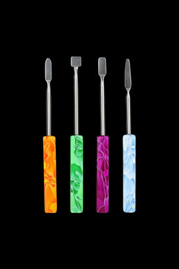 Acrylic Dab Tools with Stainless Steel Tips - 4 Pack