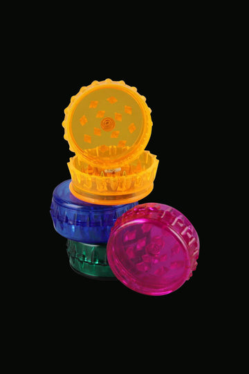 Acrylic 2-Piece Grinder - 24 Pack
