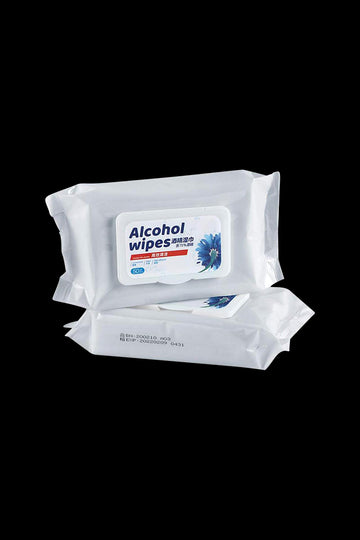 50-Piece Alcohol Wipes Pack