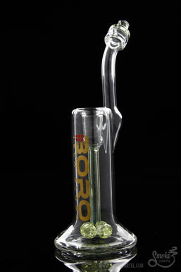 BoroTech Glass Upright Bubbler