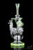 BoroTech Glass "Asgard" Triple Swiss Arm Recycler with Frit Perc - BoroTech Glass "Asgard" Triple Swiss Arm Recycler with Frit Perc