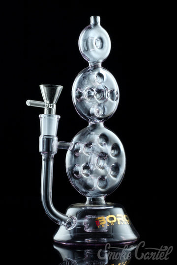 BoroTech Glass "Skald" Swiss Stack with Circ Perc - BoroTech Glass "Skald" Swiss Stack with Circ Perc