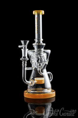 BoroTech Glass "Aesir" Internal Swiss Recycler with Frit-comb Perc