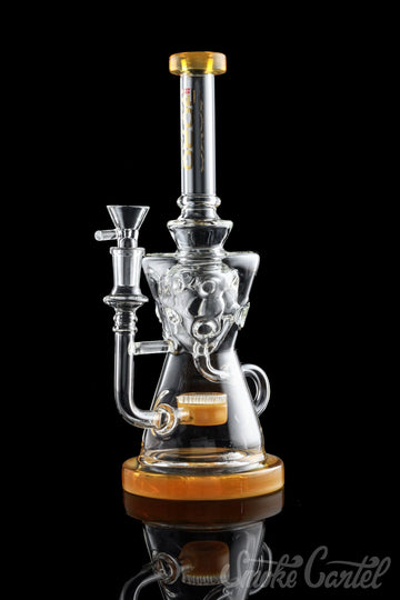 Featured View - BoroTech Glass "Aesir" Internal Swiss Recycler with Frit-comb Perc