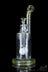 BoroTech Glass "Rok" Bubbler with Suspended Frit Drum Perc - BoroTech Glass "Rok" Bubbler with Suspended Frit Drum Perc