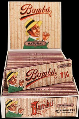 Bambu Natural Rolling Papers - 25 Pack