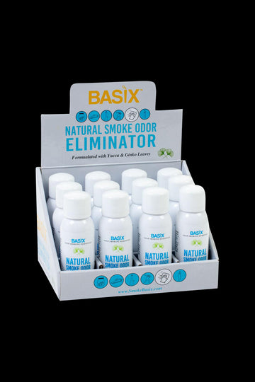 Basix Natural Smoke Odor Eliminator Spray - Bulk 12 Pack