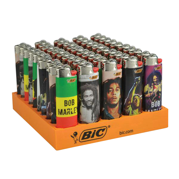 Bob Marley Bic Lighters Bulk 50 Pack