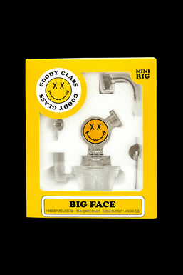 Goody Glass Big Face Mini Rig 4-Piece Kit