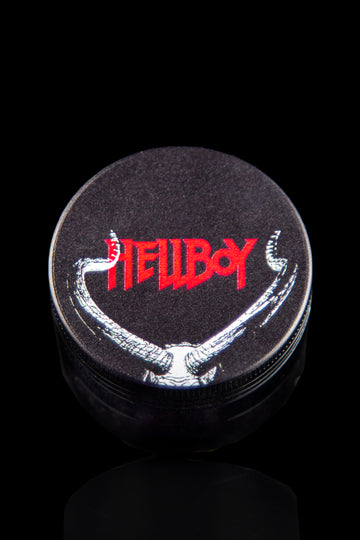 Hellboy "Demon Head" 4-part Magnetic Aluminum Grinder - Hellboy "Demon Head" 4-part Magnetic Aluminum Grinder