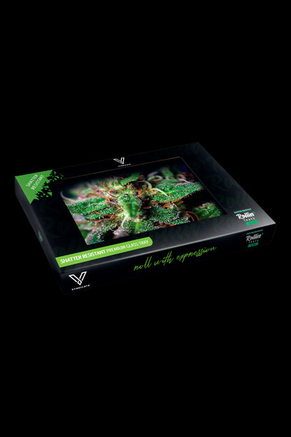 V Syndicate Glass Rolling Tray