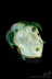 Front 45° View - Green - Chubz Glass &quot;Celestial Toker&quot; Smoking Stones