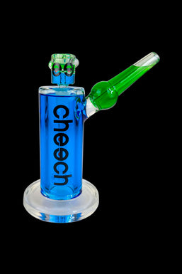 Cheech Glass Glycerin Double Bubbler Water Pipe
