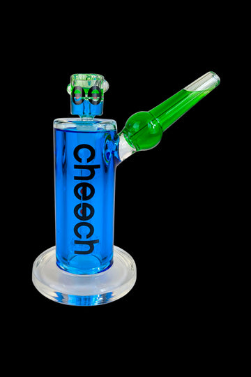 Cheech Glass Glycerin Double Bubbler Water Pipe - Cheech Glass Glycerin Double Bubbler Water Pipe