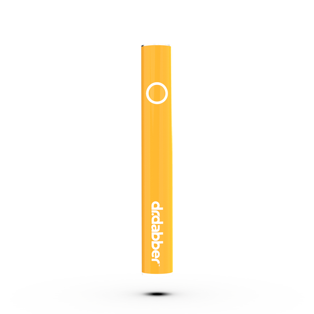 Front view of the Dr. Dabber Universal 510 Threaded Battery, showcasing its sleek, cylindrical shape against a plain white background.